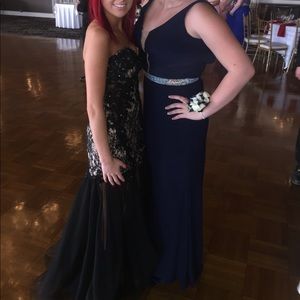Navy Prom Dress